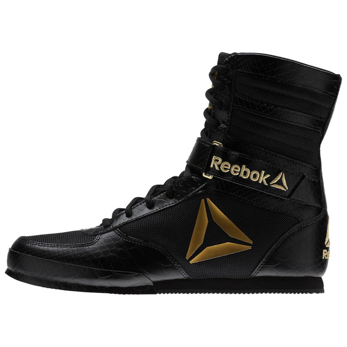 Black – Reebok Boxing Boot – Buck Mens Black / Gold