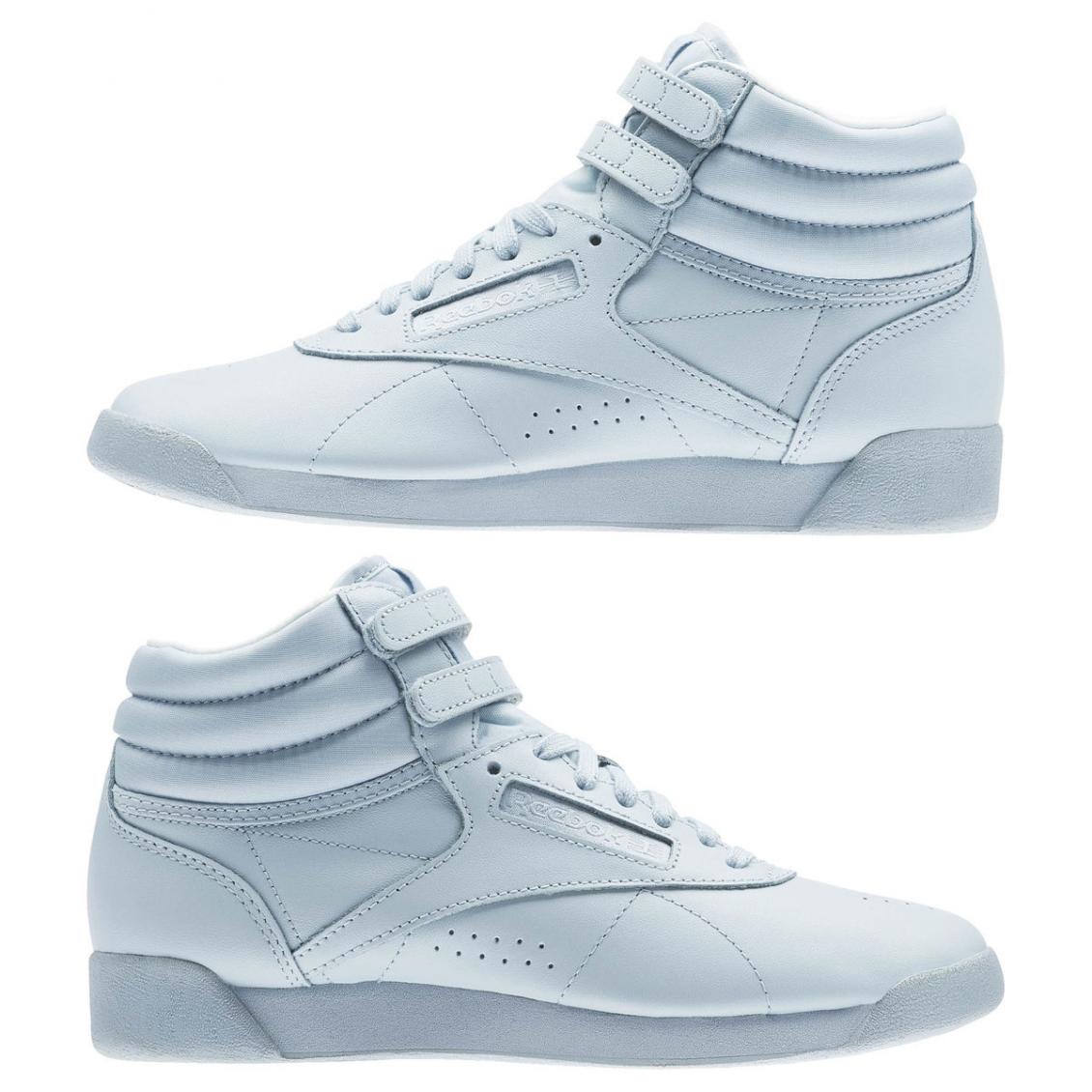Grey – Reebok Freestyle Hi Color Bomb Womens Gable Grey / White