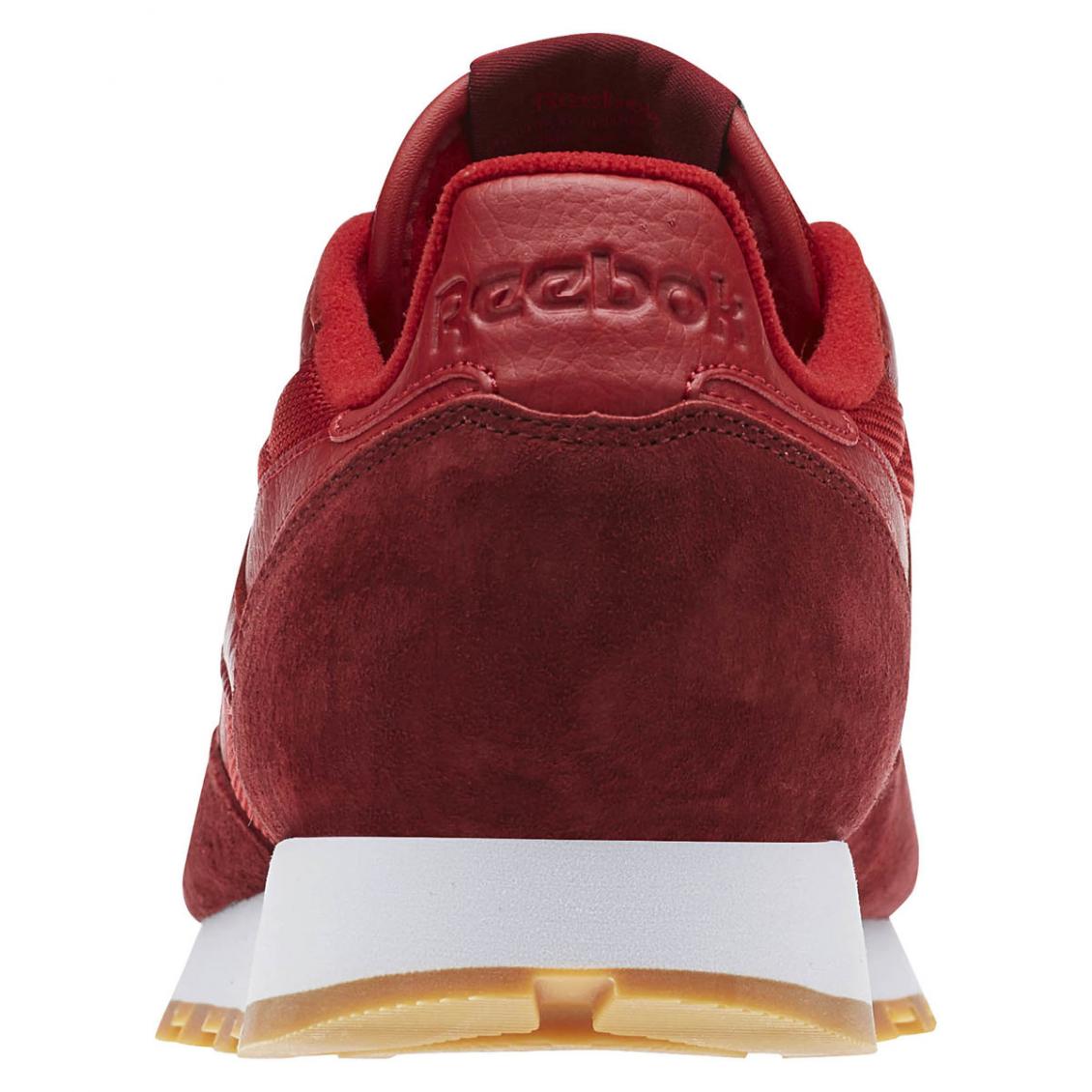 Red – Reebok Classic Leather Perfect Split Pack Mens Flash Red / Merlot / White / Gum
